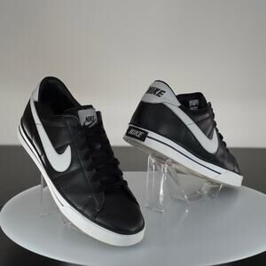 Nike Sweet Classic Leather Black White - Men's Size 12